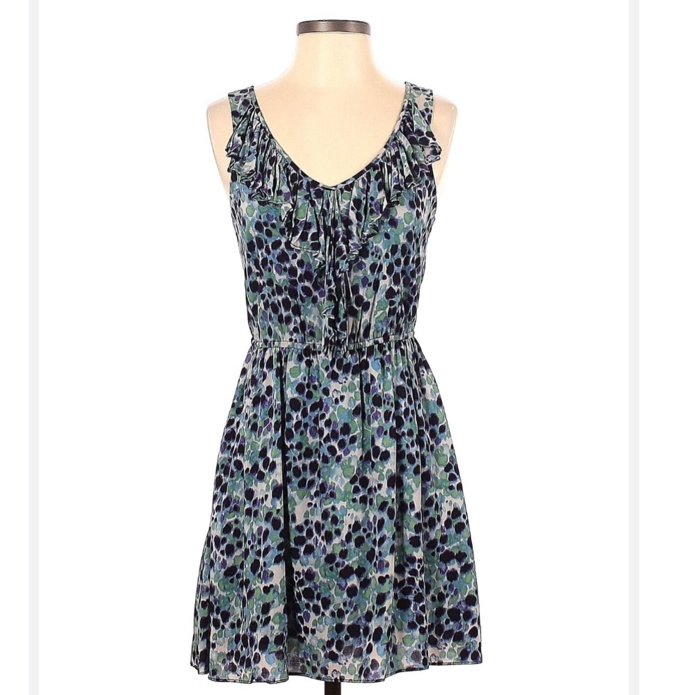 BCBGeneration Women Blue Casual Dress Sz L